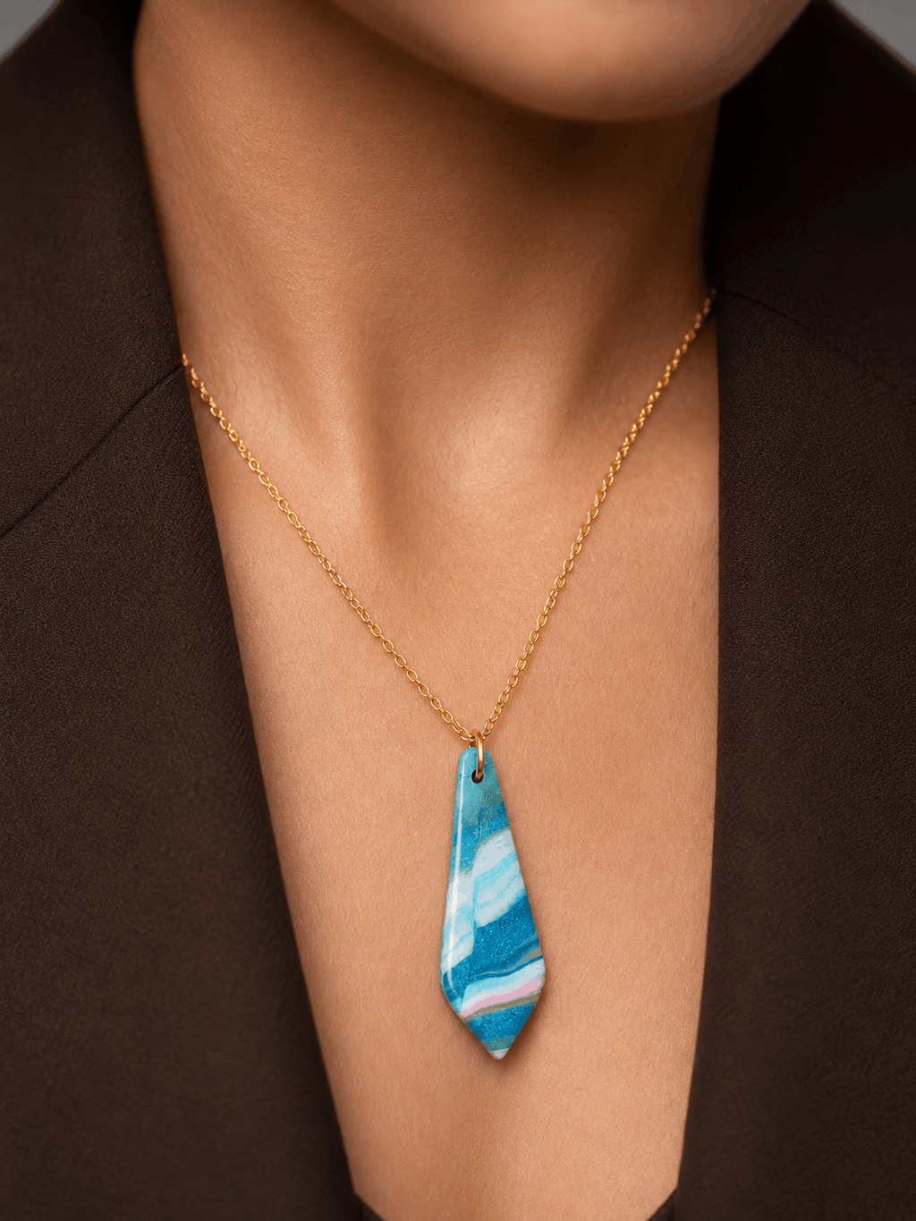 Azure Tide Pendant