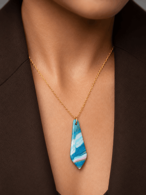 Azure Tide Pendant