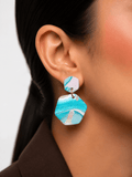 Coastal Marble Earrings