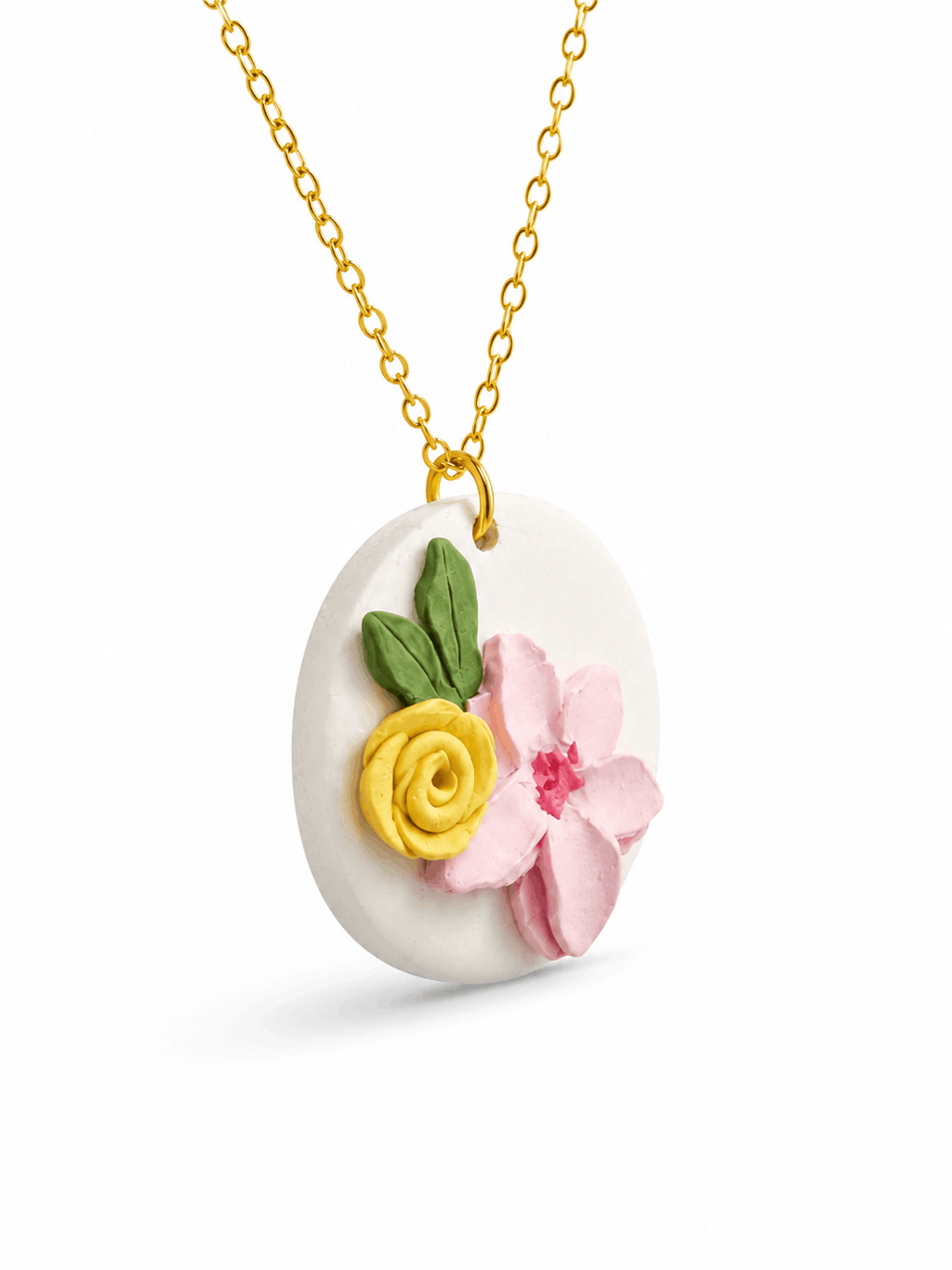 Ivory Blossom Pendant