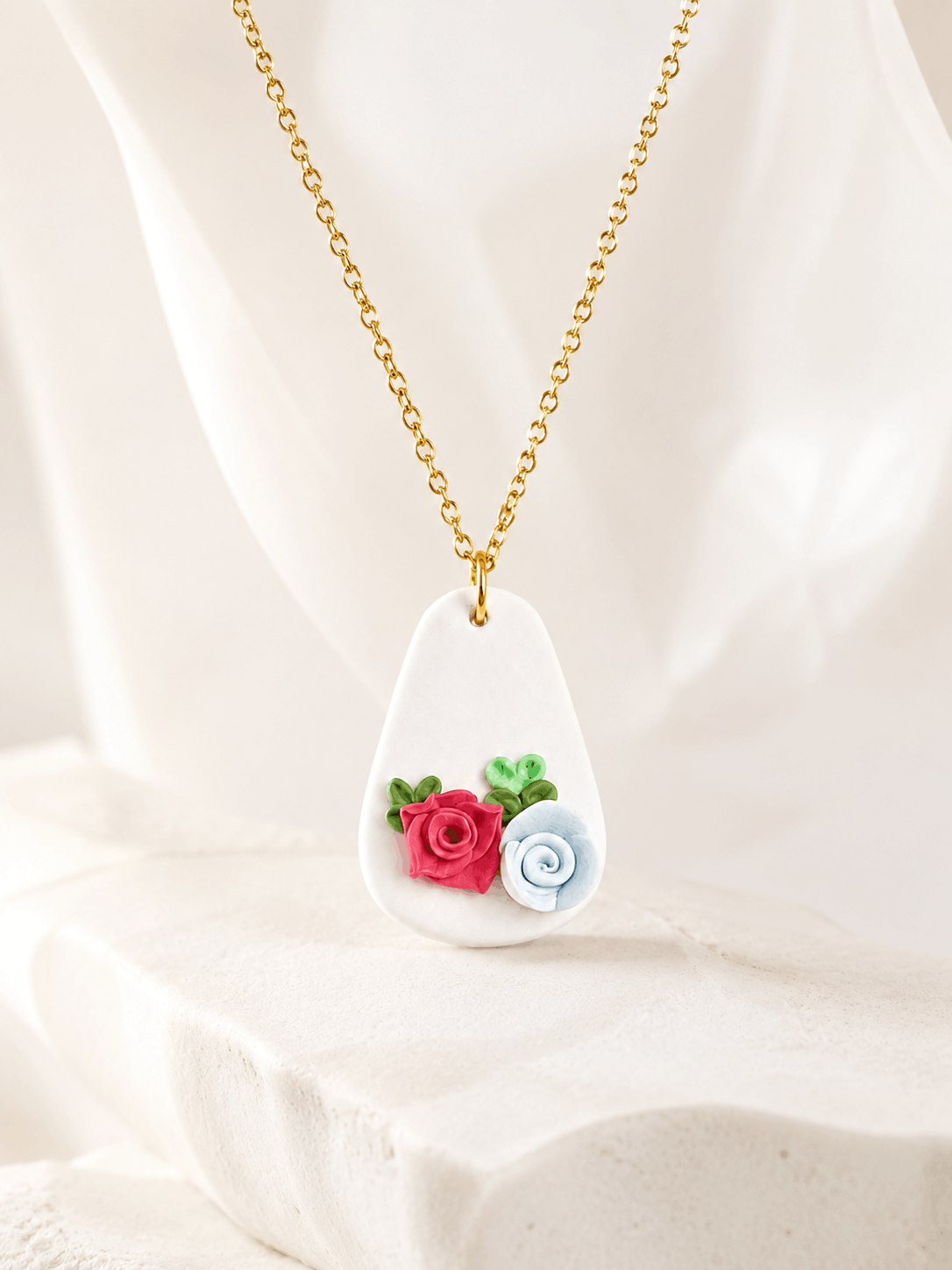 Ivory Bloom Pendant