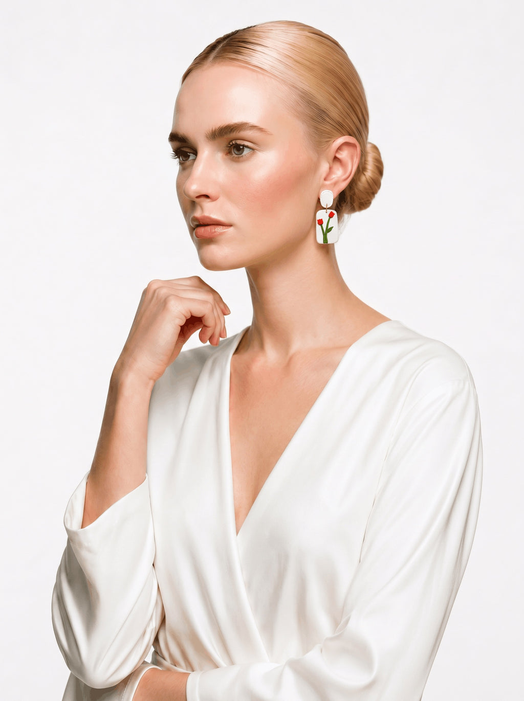 Rosé Garden Earrings