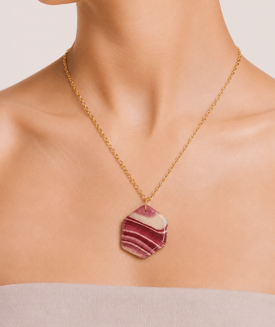 Terra Hex Pendant