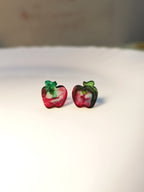 Apple Mismatched Resin Studs