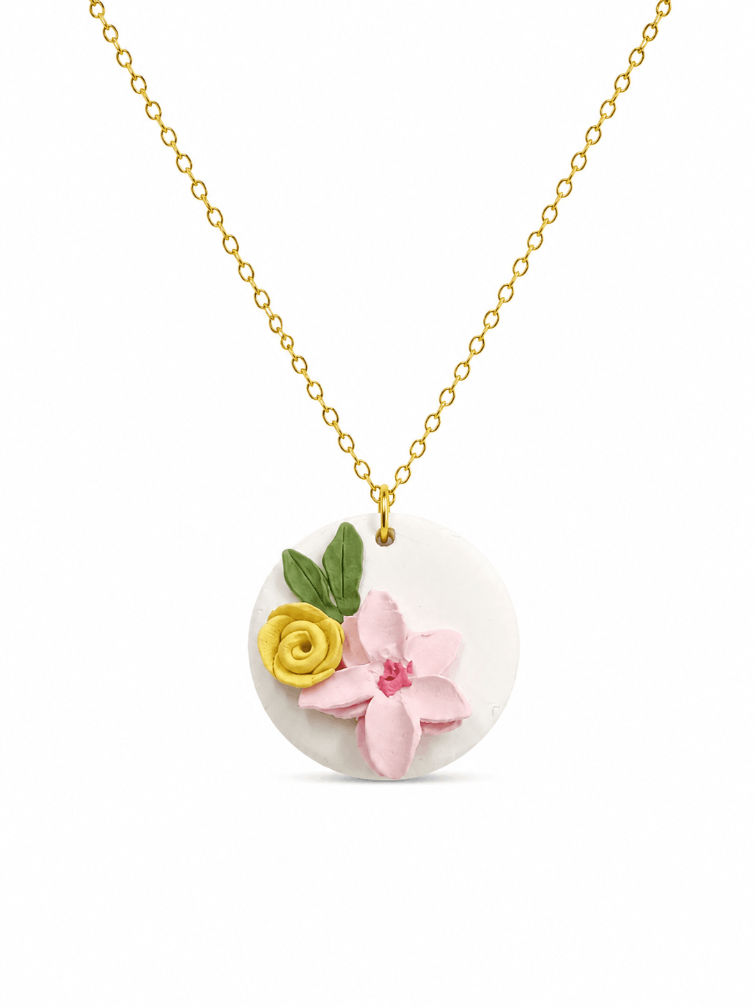 Ivory Blossom Pendant