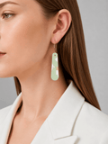 Sage Drop Earrings
