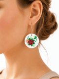 Rosé Bloom Earrings