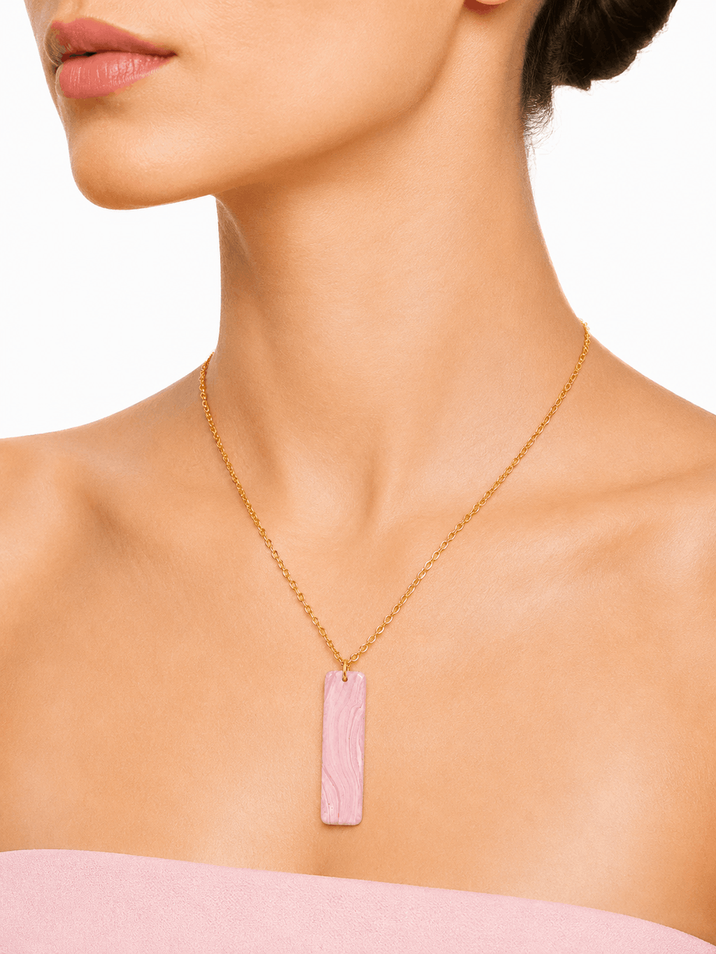 Rosé Monolith Pendant