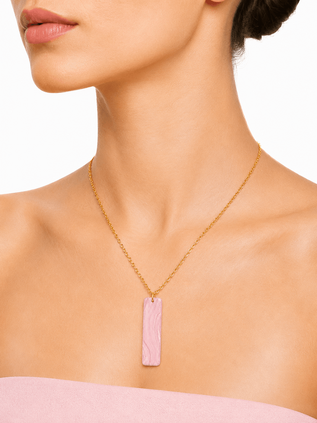 Rosé Monolith Pendant