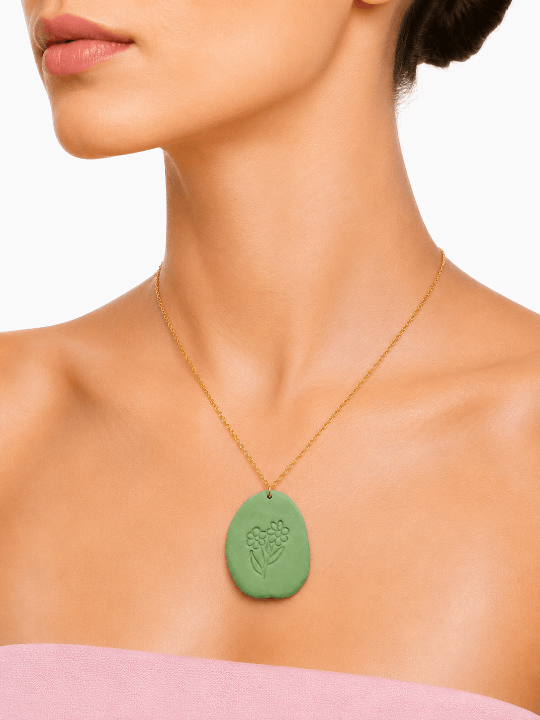 Olive Tide Pendant