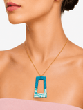 Azure Drift Pendant