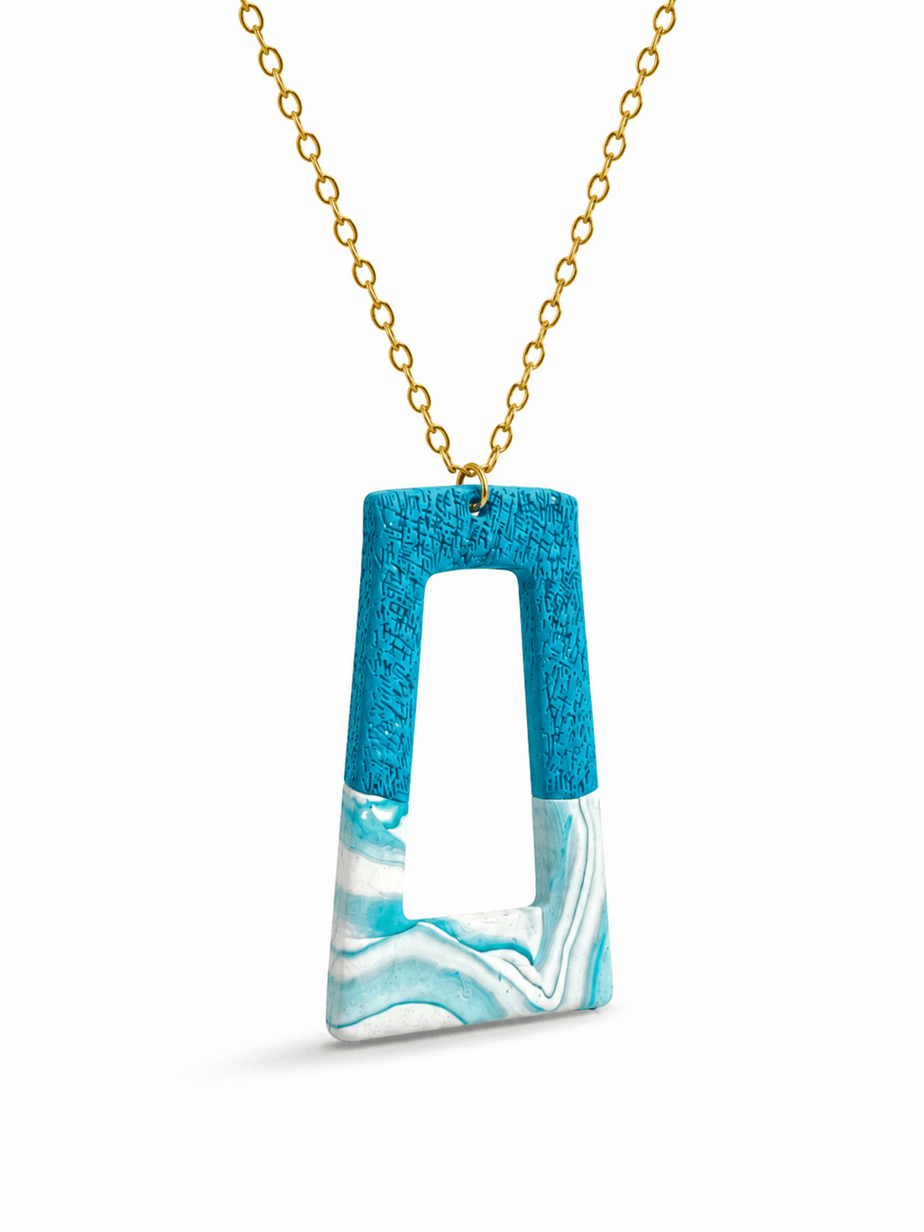 Azure Drift Pendant