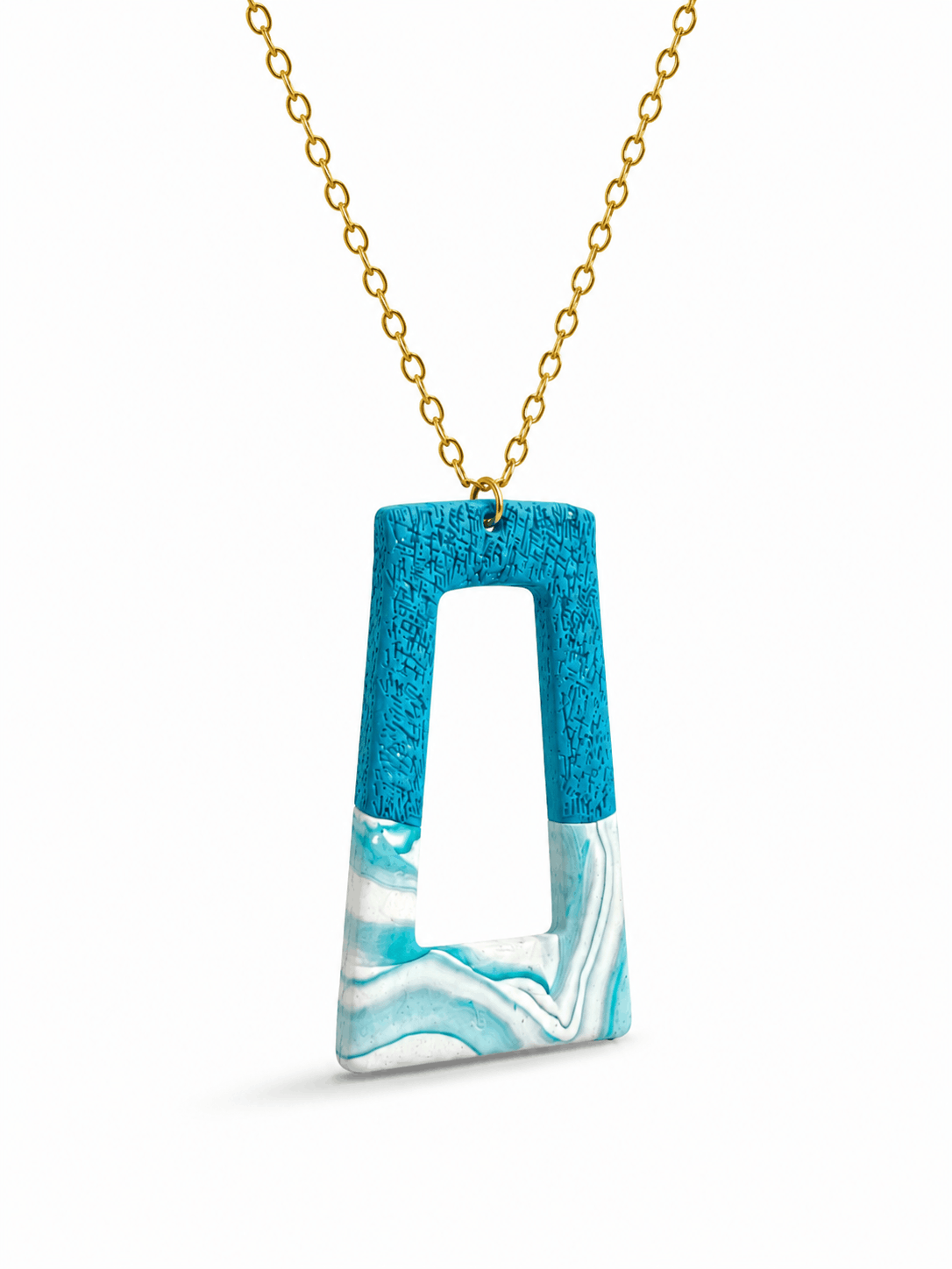 Azure Drift Pendant