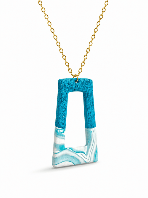 Azure Drift Pendant