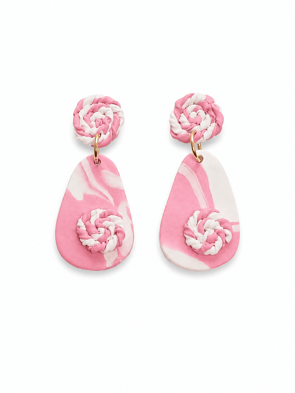 Blush Swirl Earrings