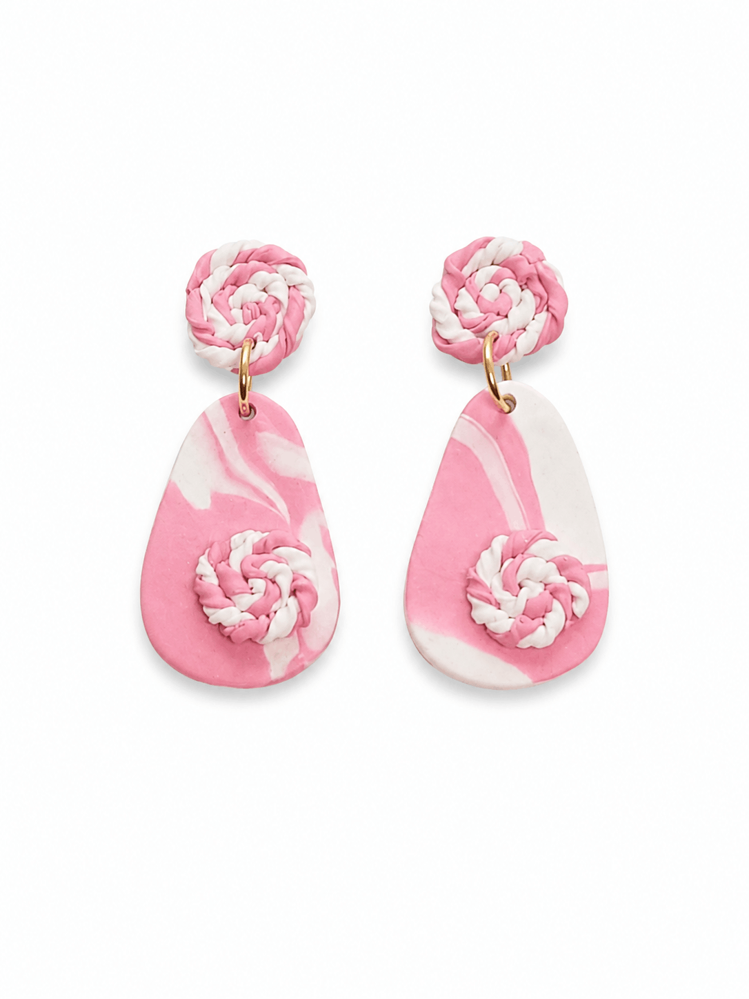 Blush Swirl Earrings