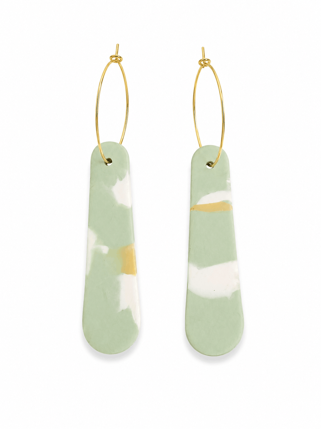 Sage Drop Earrings