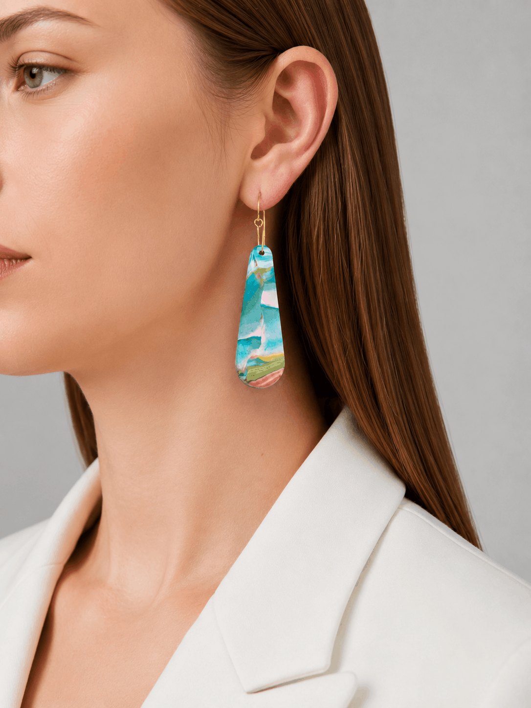 Tidal Line Earrings