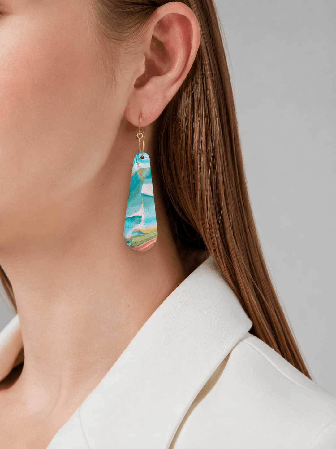 Tidal Line Earrings