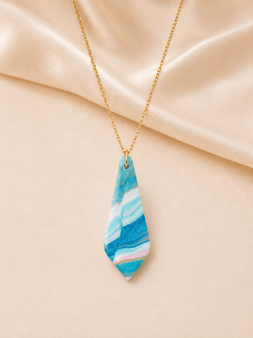 Azure Tide Pendant