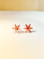 Orange Star Resin Studs