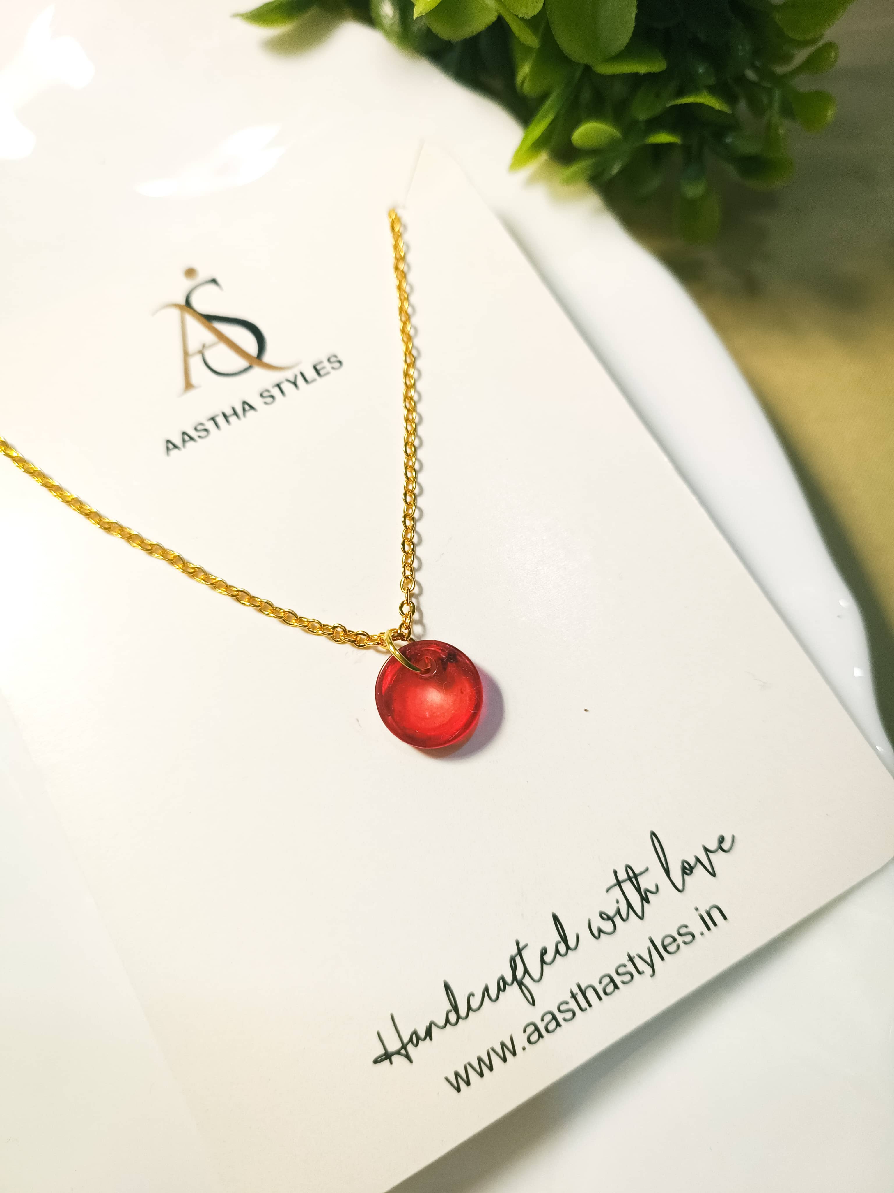 Cherry Glow Mini Pendant