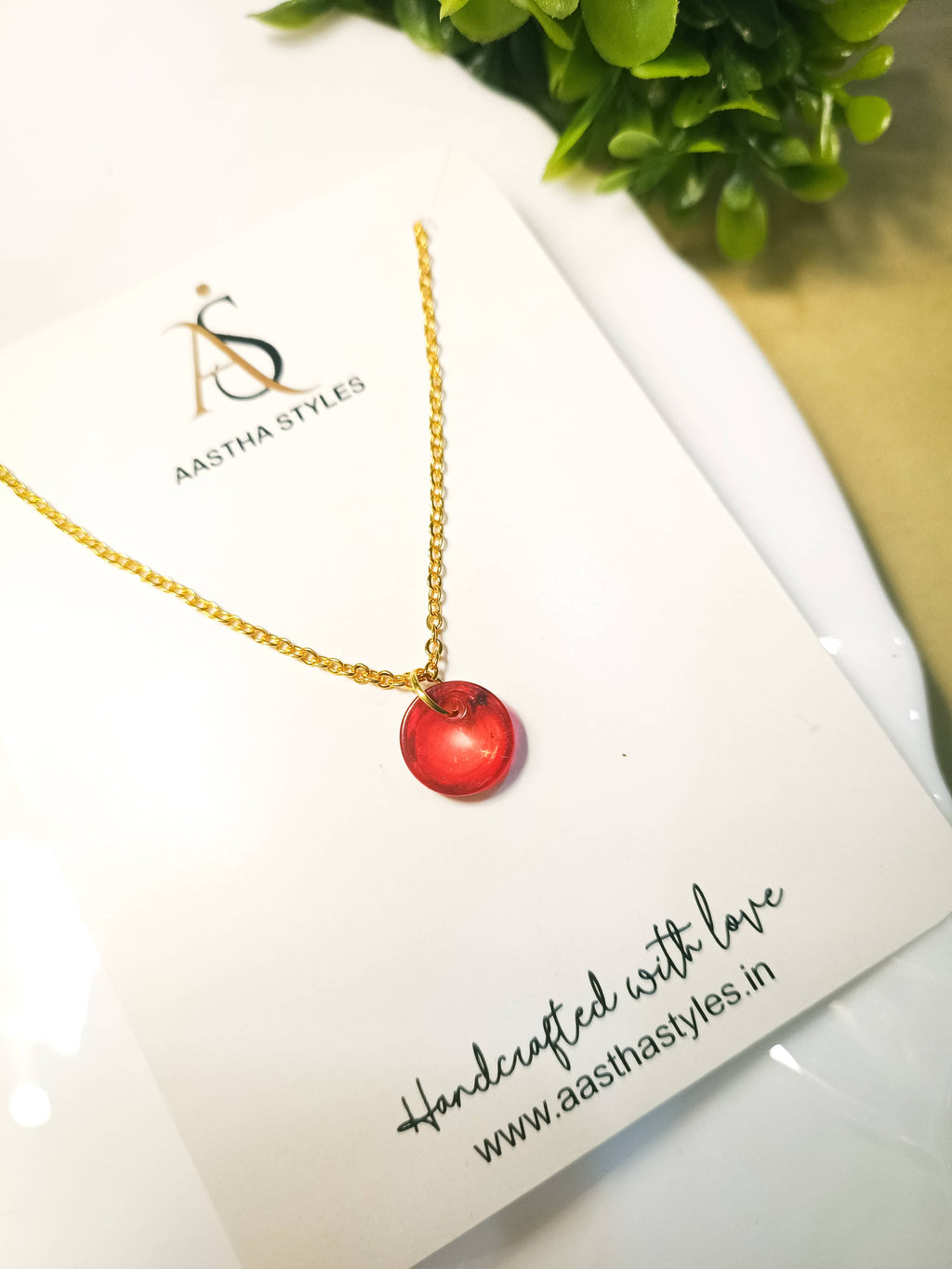 Cherry Glow Mini Pendant