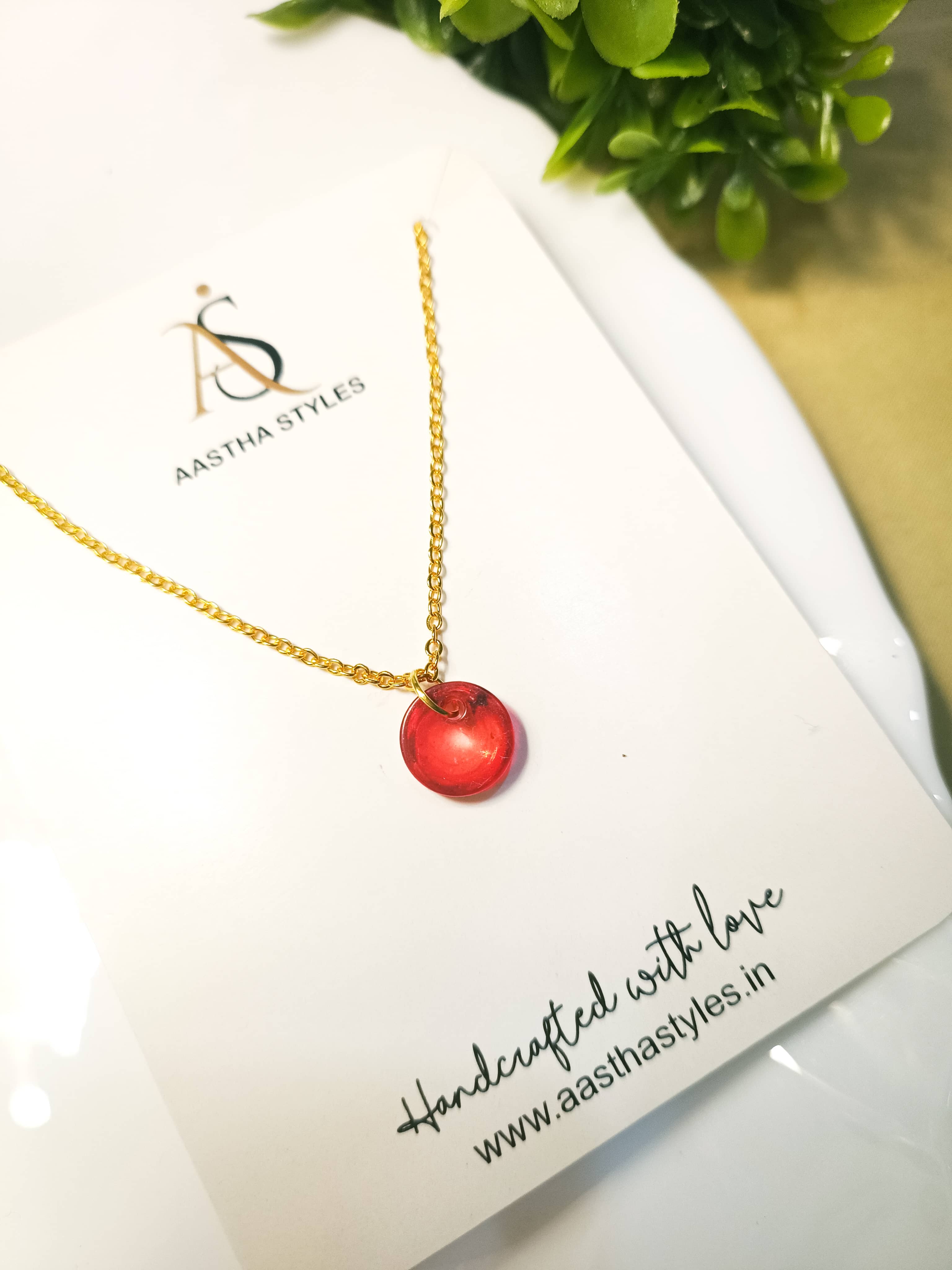 Cherry Glow Mini Pendant