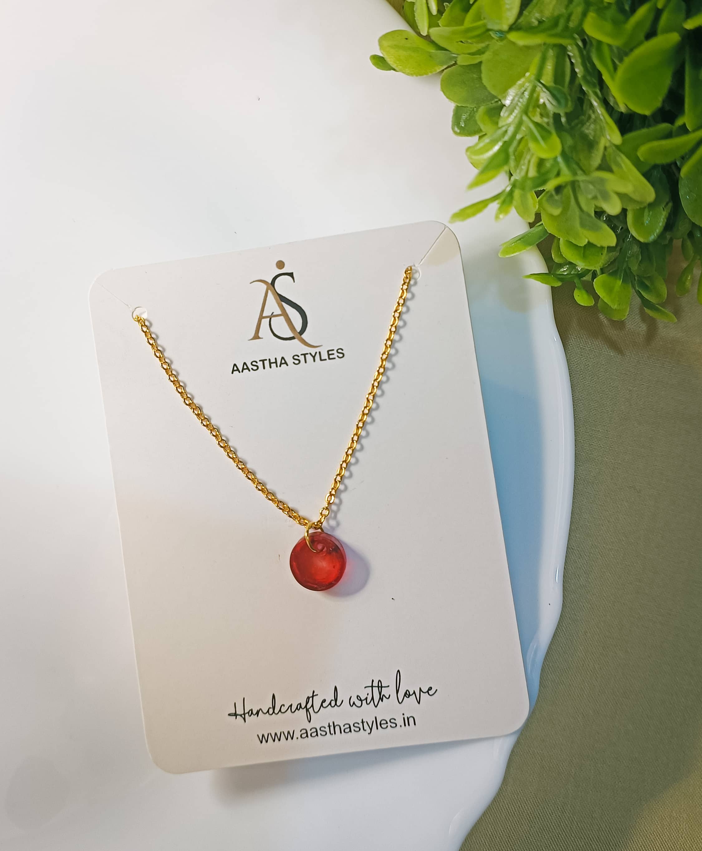 Cherry Glow Mini Pendant