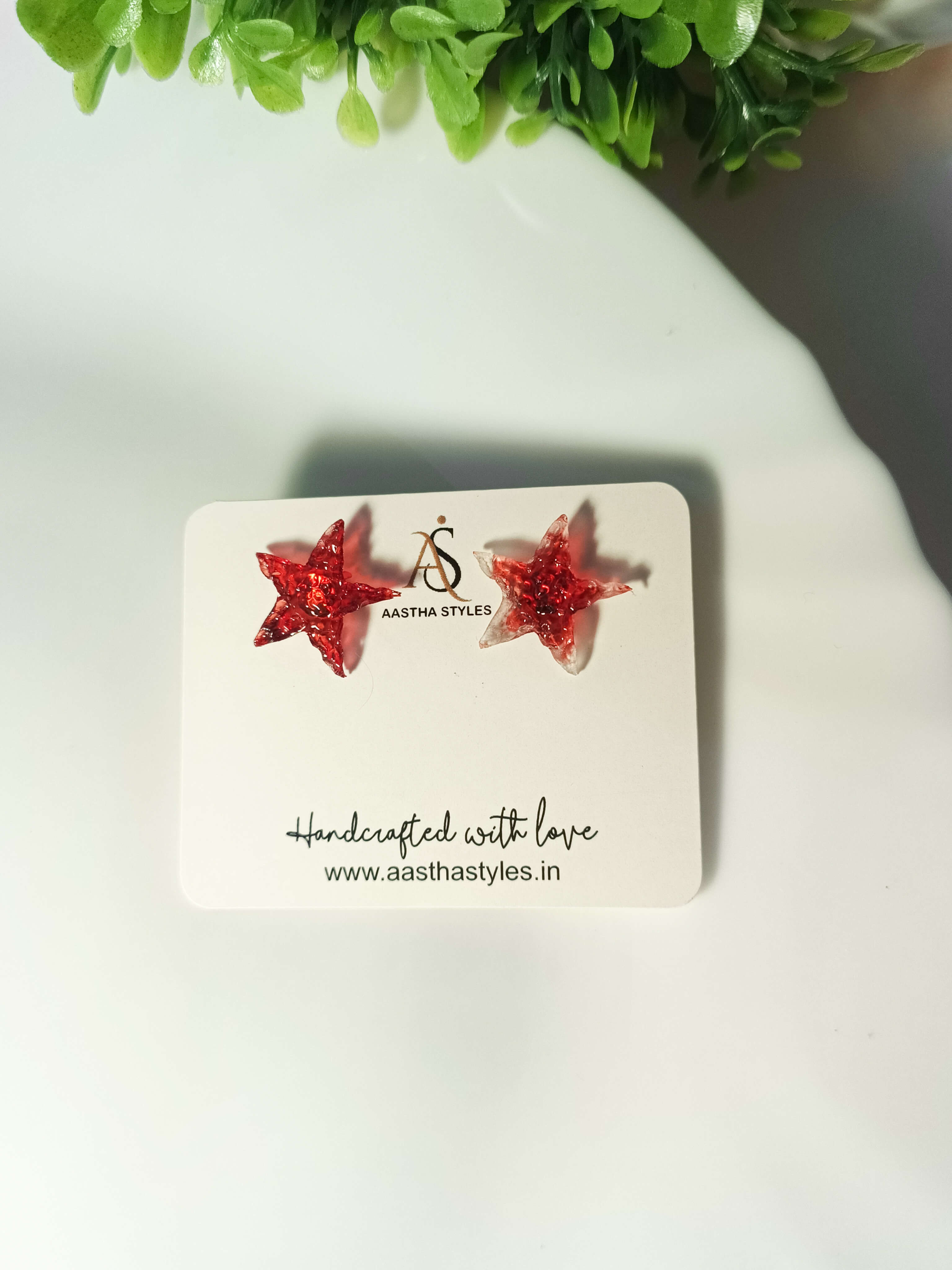 Red Star Resin Studs