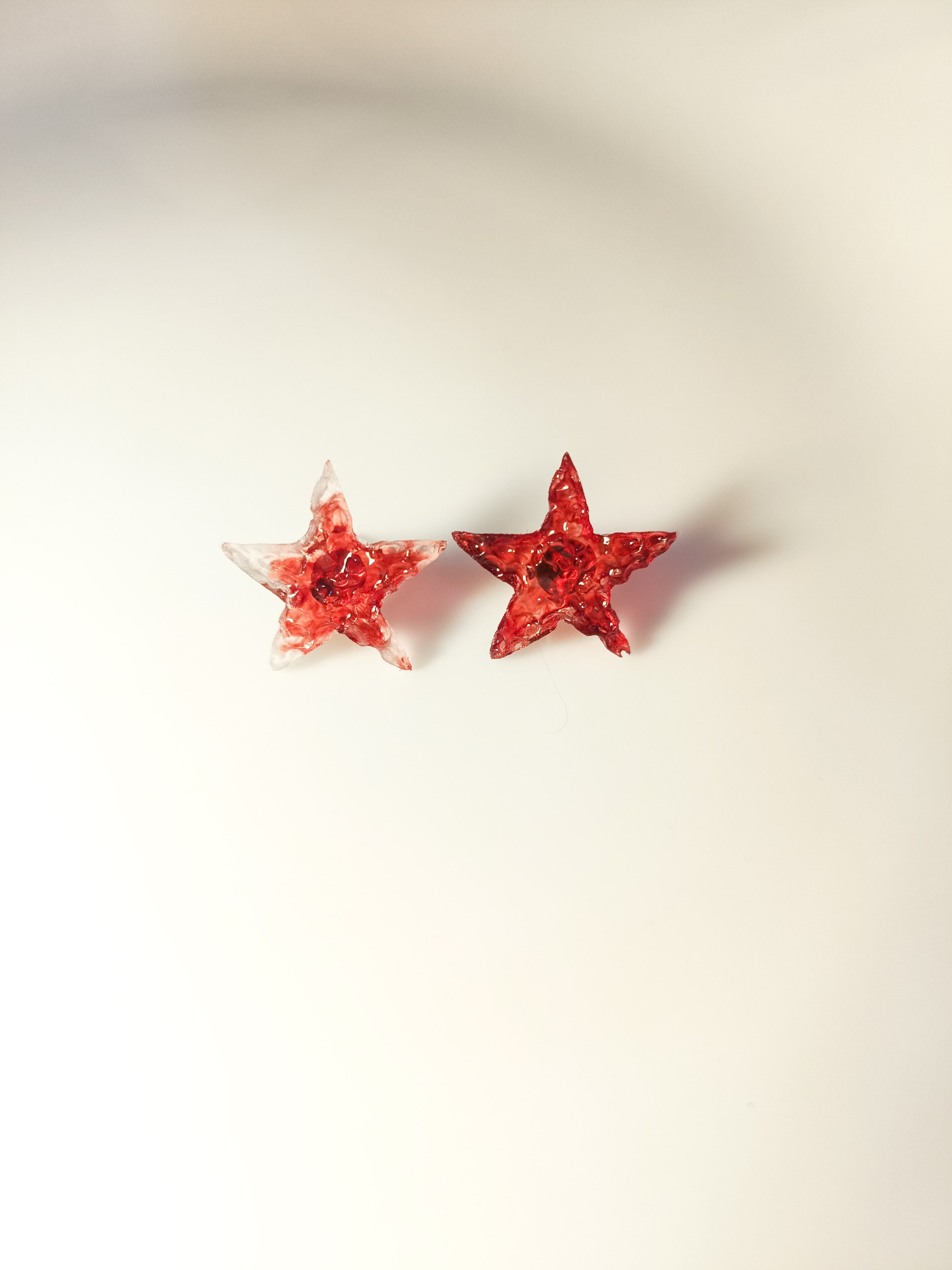 Red Star Resin Studs
