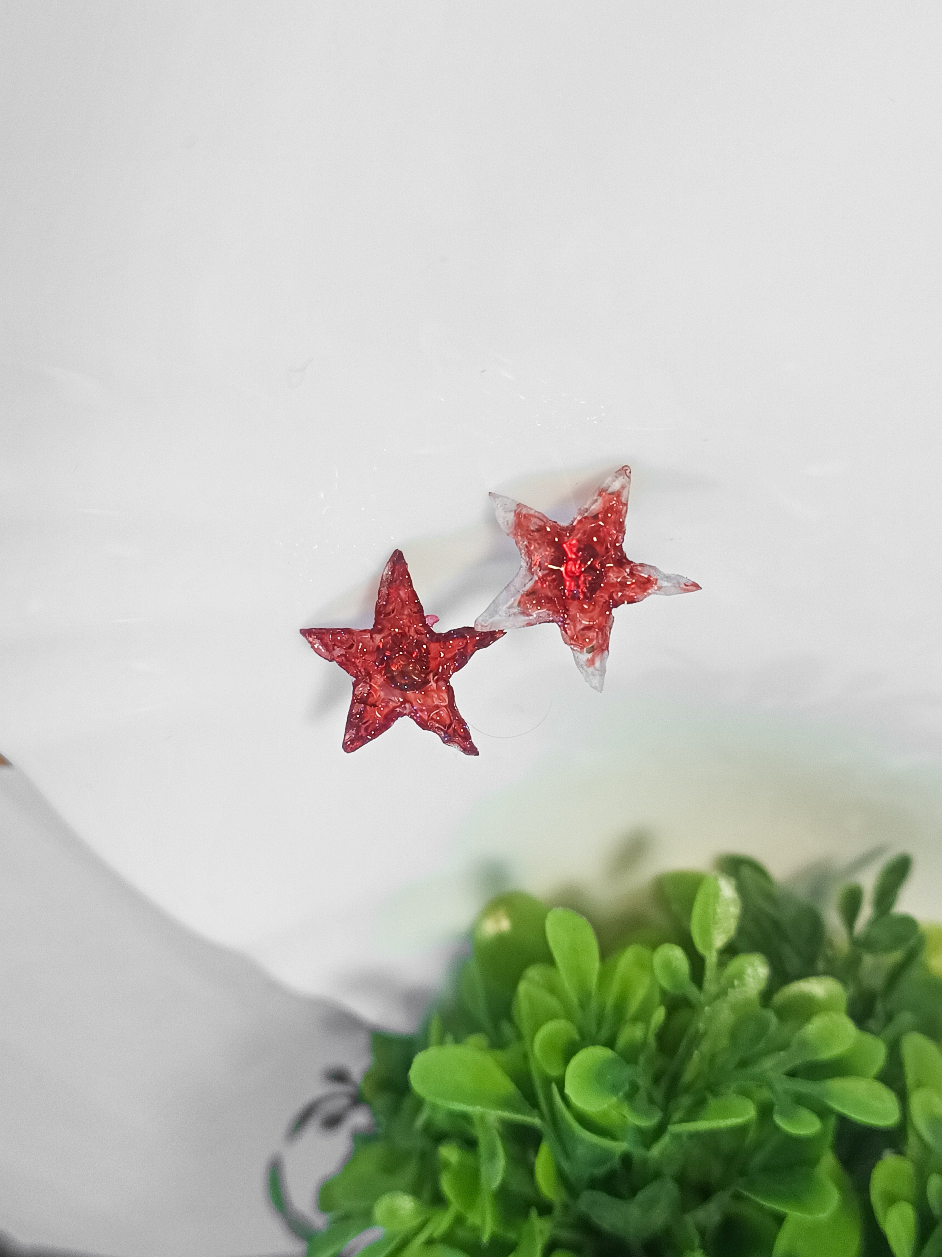 Red Star Resin Studs