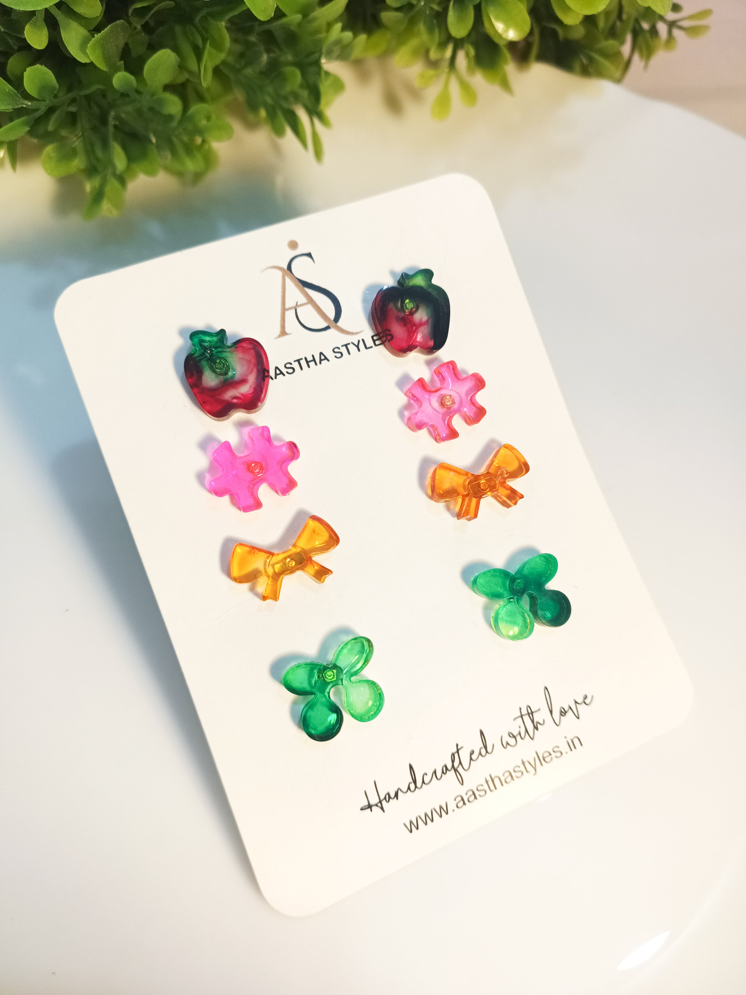 Mini Resin Charms – Multicolor Set